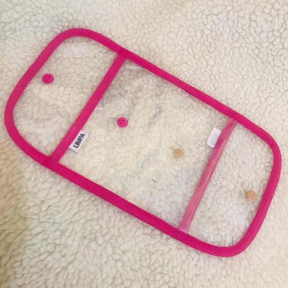 Porta máscara duplo limpa e suja