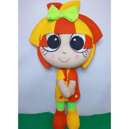 Boneca Emília em Feltro 25/30 cm