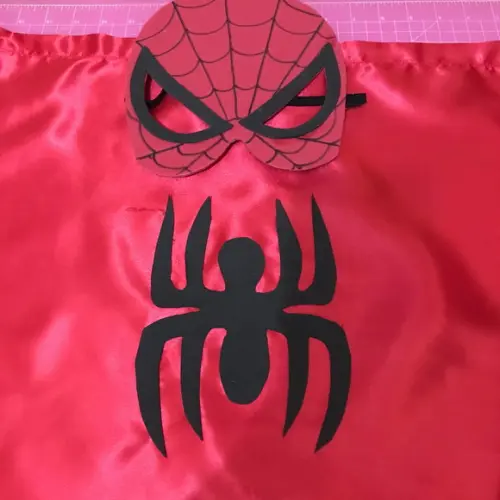 Capa e Máscara - Homem Aranha Minimo de 10 Peças