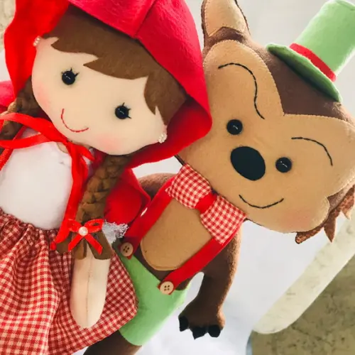 Chapeuzinho Vermelho e o lobo mau