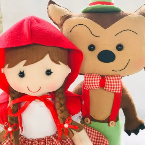 Chapeuzinho Vermelho e o lobo mau