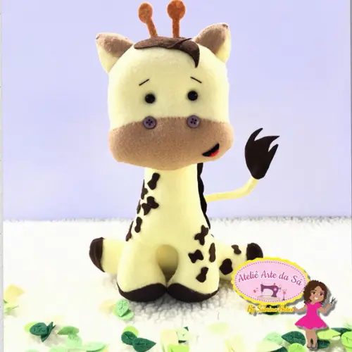 Girafa em Feltro
