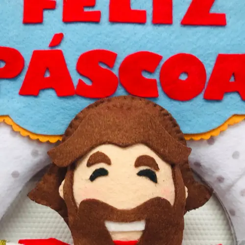 Guirlanda de Páscoa Luxo Ele Vive