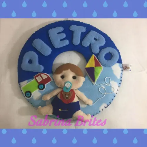 Guirlanda Porta de Maternidade Bebê