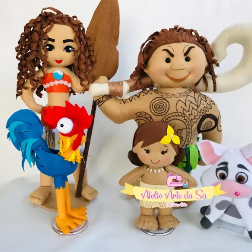 Kit Moana em Feltro
