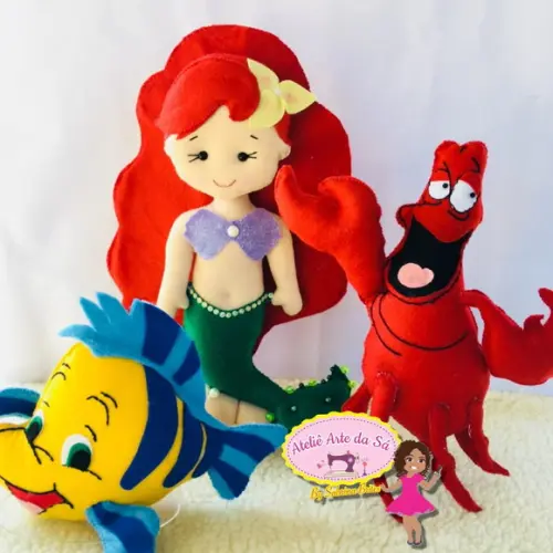 Kit Turma da Ariel 3 Peças