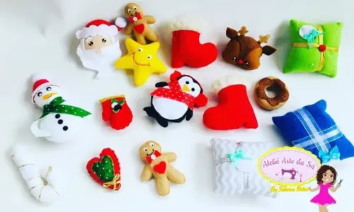 Árvore de Natal em Feltro Infantil Montessori