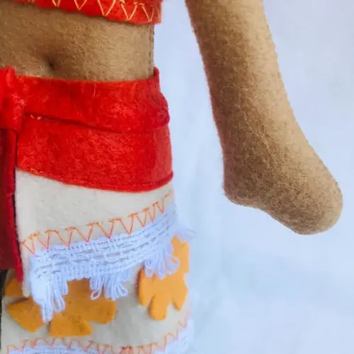 Boneca Moana em feltro
