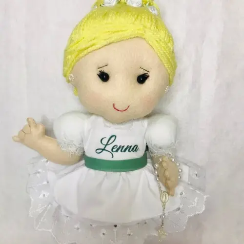 Boneca personalizada dama de honra Libras