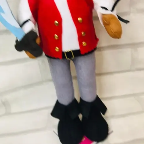 Boneco Pirata em Feltro 30 cm