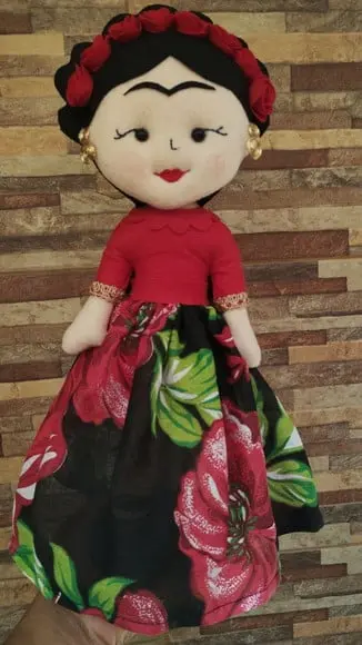 Frida Kahlo em Feltro