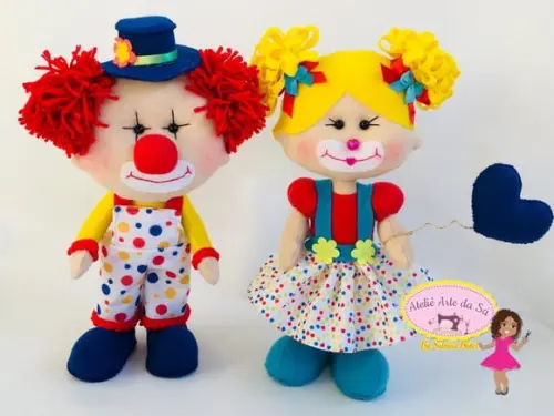 Kit circo em feltro