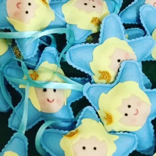 Lembrancinha Estrela com Pequeno Príncipe