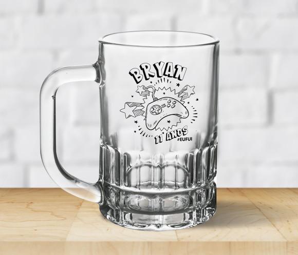Caneca de Chopp Personalizada Munich 300ml - 100 Unidades