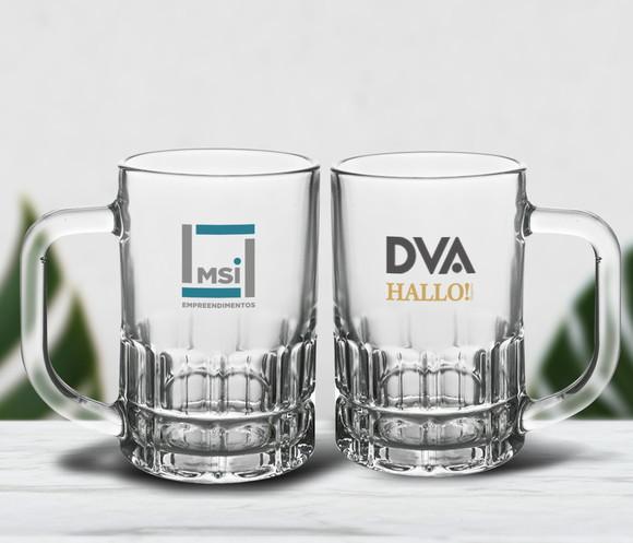 Caneca de Chopp Personalizada Munich 300ml - 100 Unidades