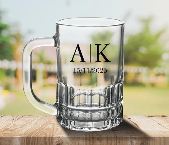 Caneca de Chopp Personalizada Munich 300ml - 12 Unidades