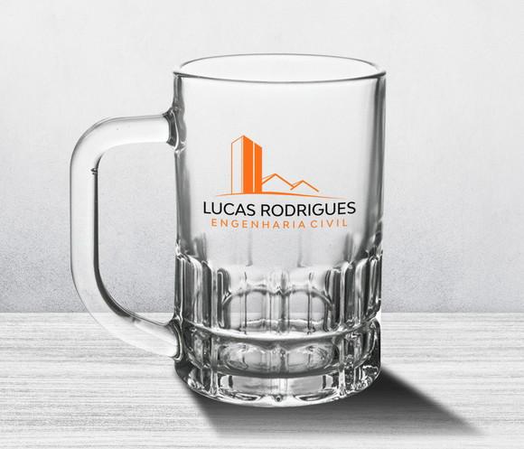 Caneca de Chopp Personalizada Munich 300ml - 24 Unidades