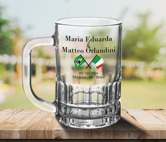 Caneca de Chopp Personalizada Munich 300ml - 36 Unidades