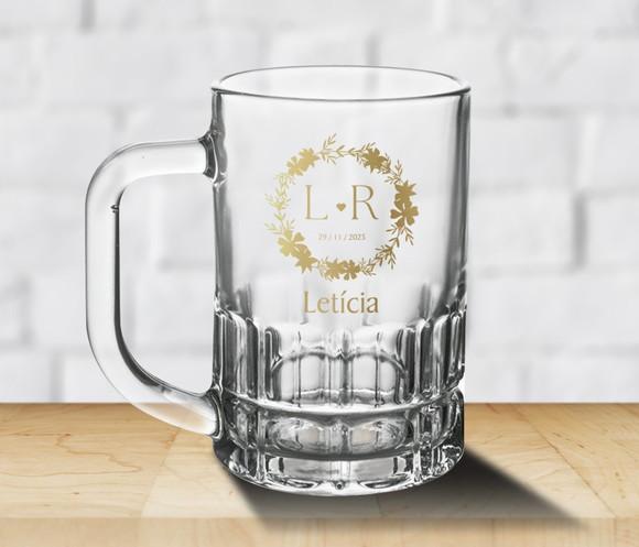 Caneca de Chopp Personalizada Munich 300ml - 36 Unidades