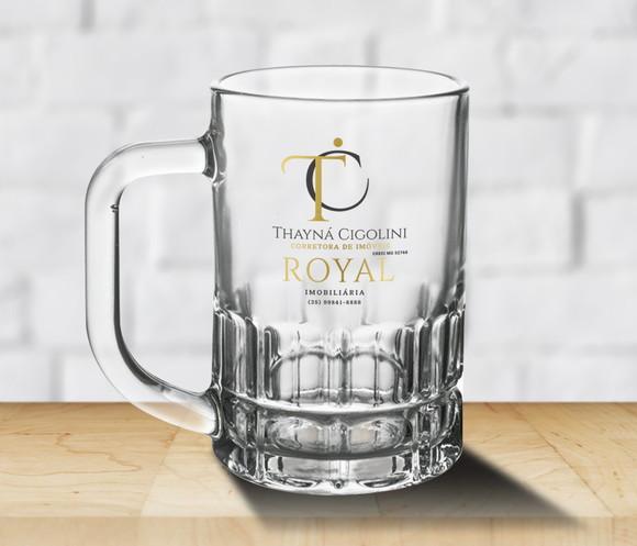 Caneca de Chopp Personalizada Munich 300ml - 48 Unidades