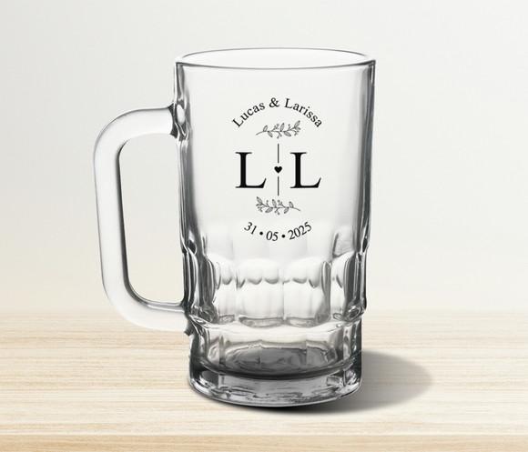 Caneca de Chopp Personalizada Munich 350ml - 100 Unidades