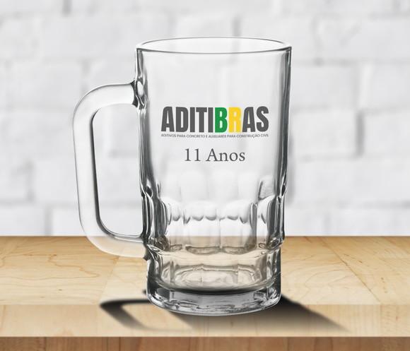 Caneca de Chopp Personalizada Munich 350ml - 24 Unidades