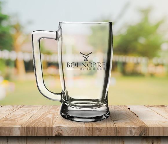 Caneca de Chopp Personalizada Safira 340ml - 200 Unidades