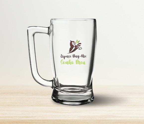 Caneca de Chopp Personalizada Safira 340ml - 200 Unidades