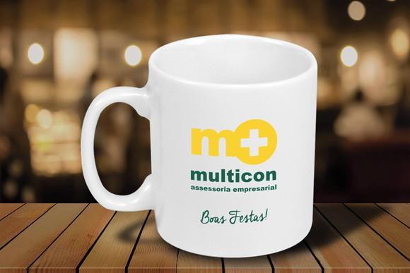 Caneca de Porcelana Personalizada 250ml - 36 Unidades