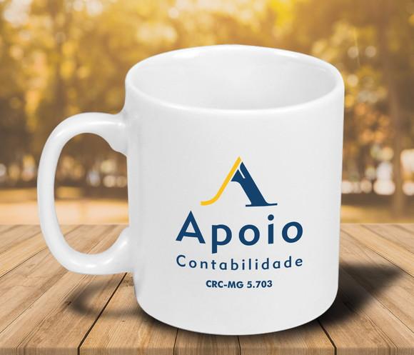 Caneca de Porcelana Personalizada 250ml - 36 Unidades