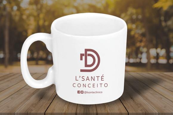 Caneca Personalizada 100ml de Porcelana - 48 Unidades