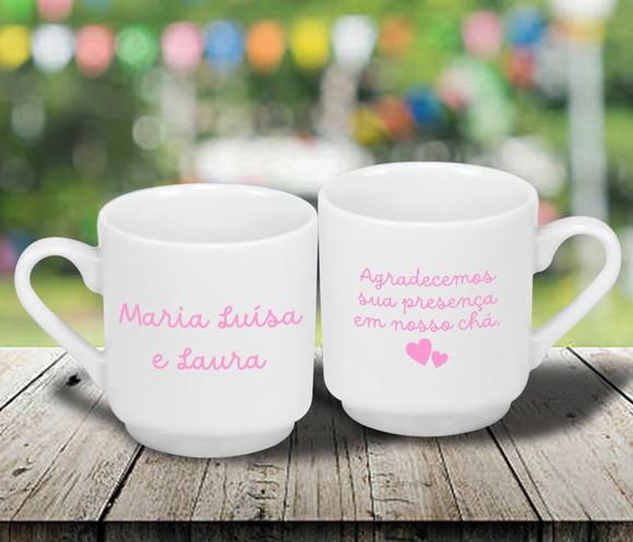 Caneca Personalizada Bela Vista 220ml - 12 Unidades
