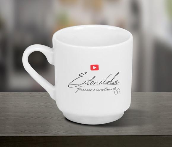 Caneca Personalizada Bela Vista 220ml - 12 Unidades