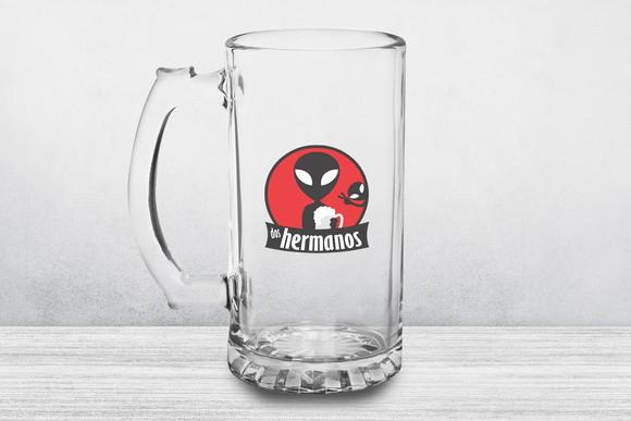 Caneca Personalizada de Chopp Berlim 500ml - 24 Unidades