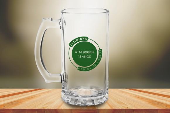 Caneca Personalizada de Chopp Berlim 500ml - 24 Unidades