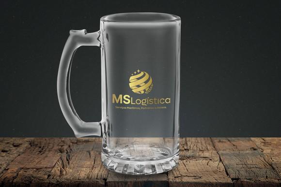 Caneca Personalizada de Chopp Berlim 500ml - 48 Unidades
