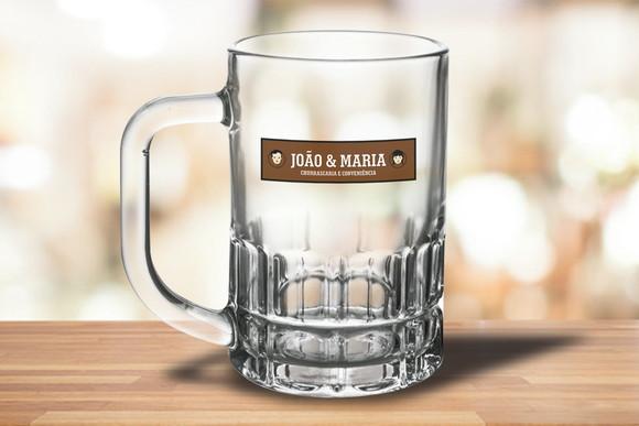 Caneca Personalizada de Chopp Munich 300ml - 24 Unidades