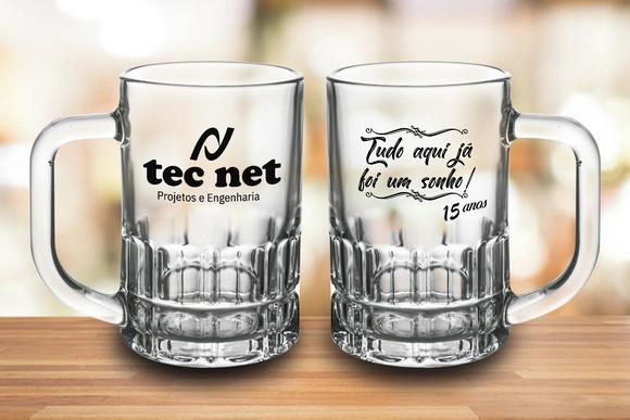 Caneca Personalizada de Chopp Munich 300ml - 24 Unidades