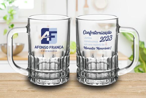 Caneca Personalizada de Chopp Munich 300ml - 24 Unidades