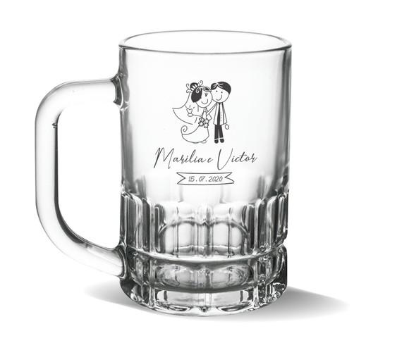 Caneca Personalizada de Chopp Munich 300ml - 48 Unidades
