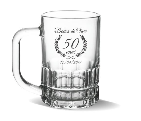 Caneca Personalizada de Chopp Munich 300ml - 48 Unidades