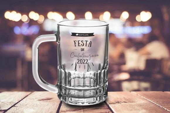 Caneca Personalizada de Chopp Munich 300ml - 48 Unidades