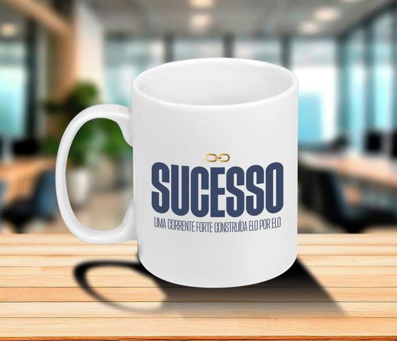 Caneca Personalizada de Porcelana 300ml - 12 Unidades