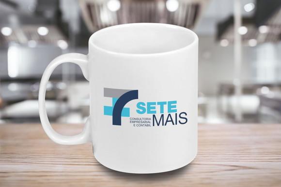 Caneca Personalizada de Porcelana 300ml - 12 Unidades
