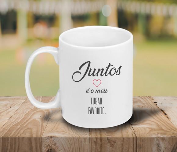Caneca Personalizada de Porcelana 300ml - 24 Unidades