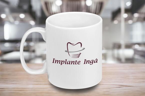 Caneca Personalizada de Porcelana 300ml - 24 Unidades