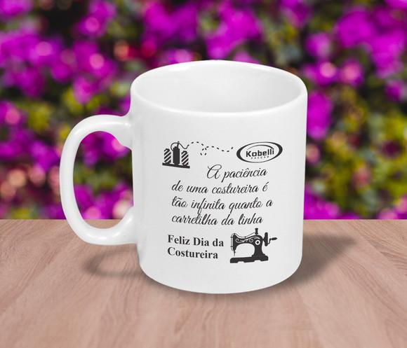 Caneca Personalizada de Porcelana de 250ml - 12 Unidades