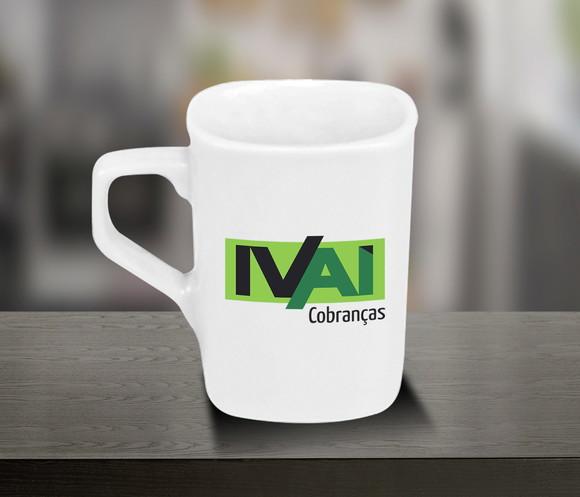 Caneca Personalizada Quadrada 160ml - 12 Unidades
