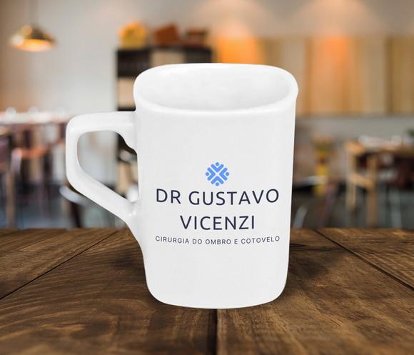 Caneca Personalizada Quadrada 160ml - 36 Unidades