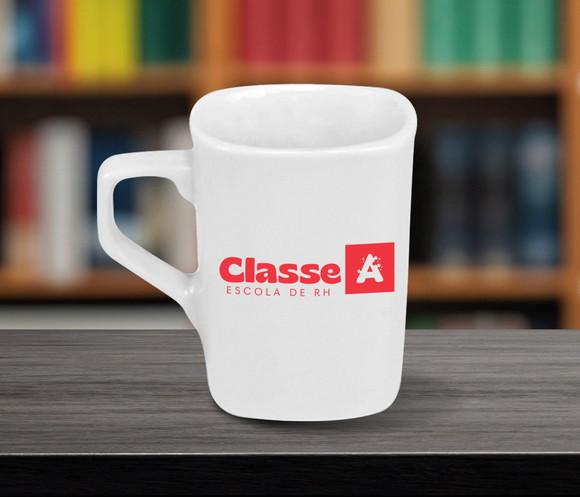 Caneca Personalizada Quadrada 160ml - 36 Unidades